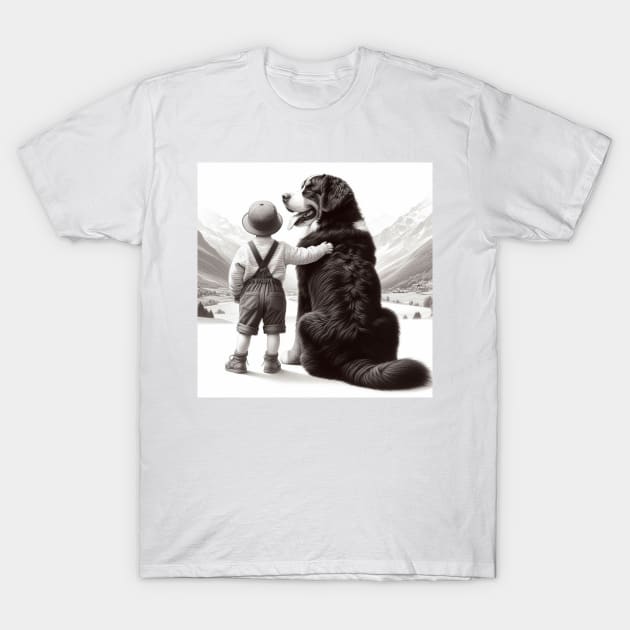 Bernese mountain dog T-Shirt by Bernesemountaindogstuff